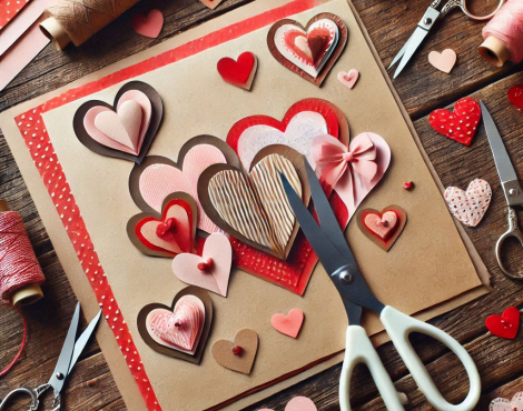 Foto z akce VÝROBA ORIGINÁLNÍ VALENTÝNKY