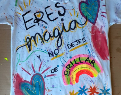 Foto z akce VÝROBA ORIGINÁLNÍCH TRIČEK