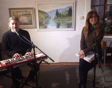 Obrázek k akci HUDEBNÍ SKLEPY - Kristýna Ryška & Ondřej Fencl (poetický večer II)