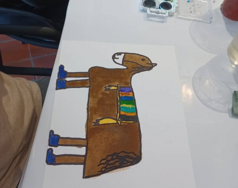 Obrázek k akci Maškarní tvoření s dětmi ze Základní školy speciální Milevsko