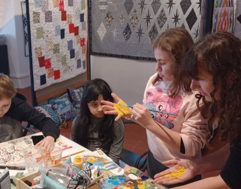 Obrázek k akci Maškarní tvoření s dětmi ze Základní školy speciální Milevsko