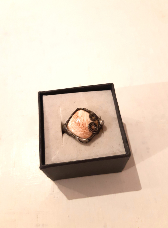 Obrázek k dílu na prodej cínovaný prsten